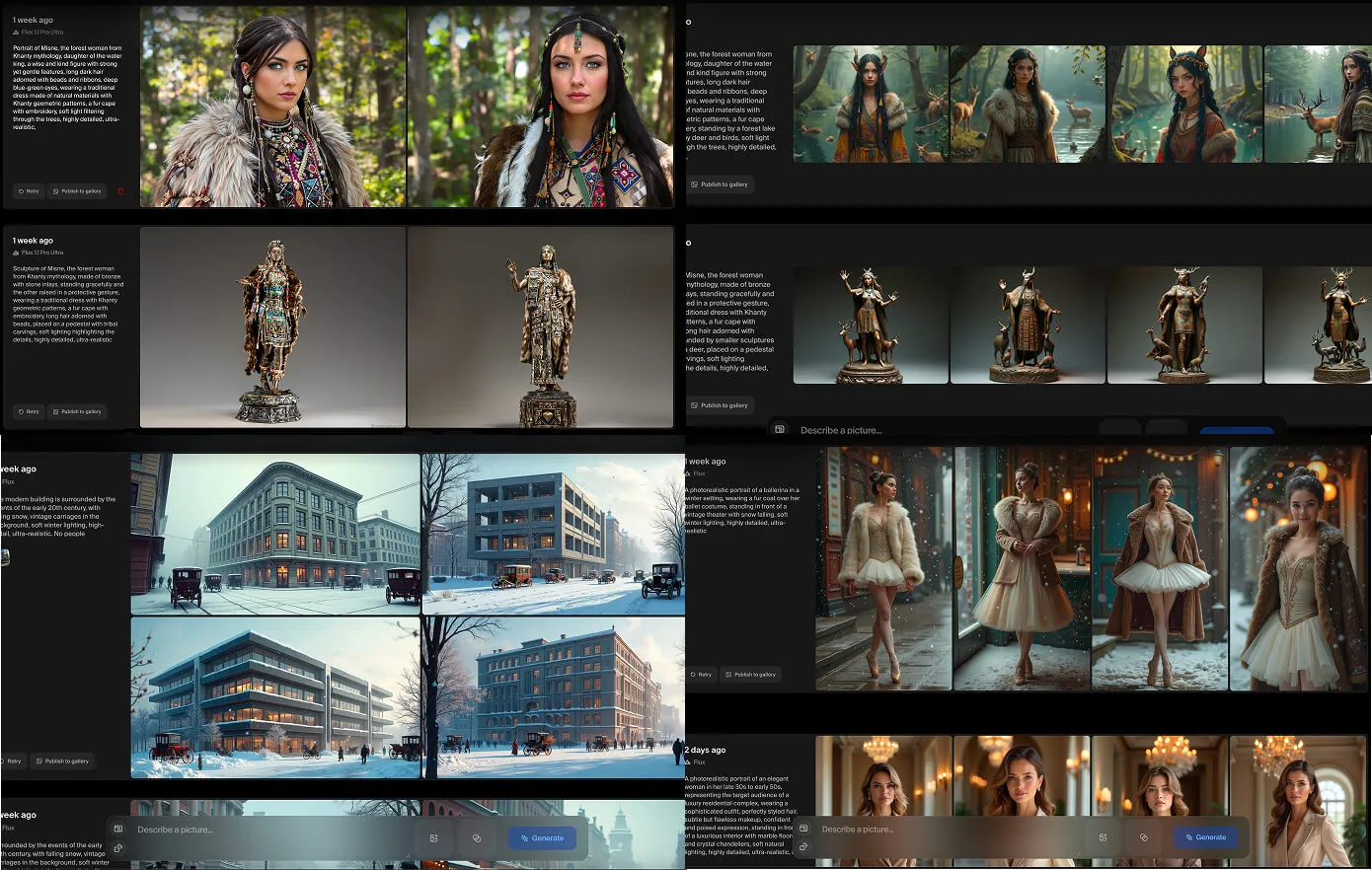 Финальные отобранные работы для выставки