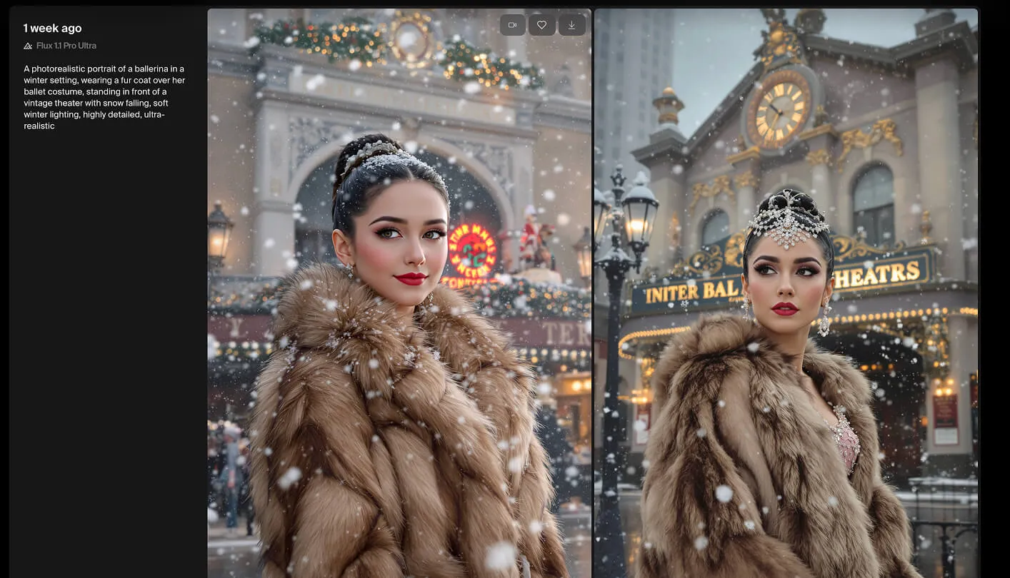 Пример работы нейросети в стиле русских сезонов