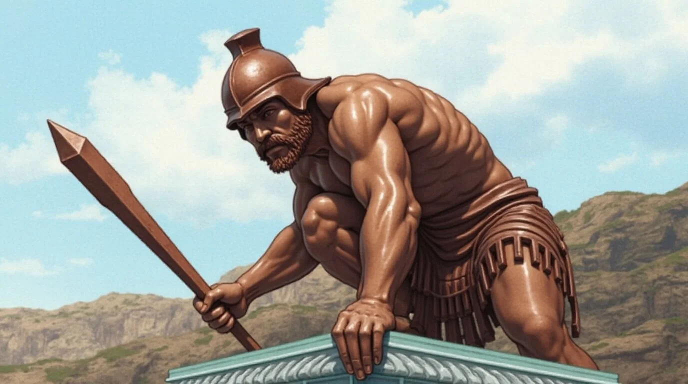 Талос бронзовый великан