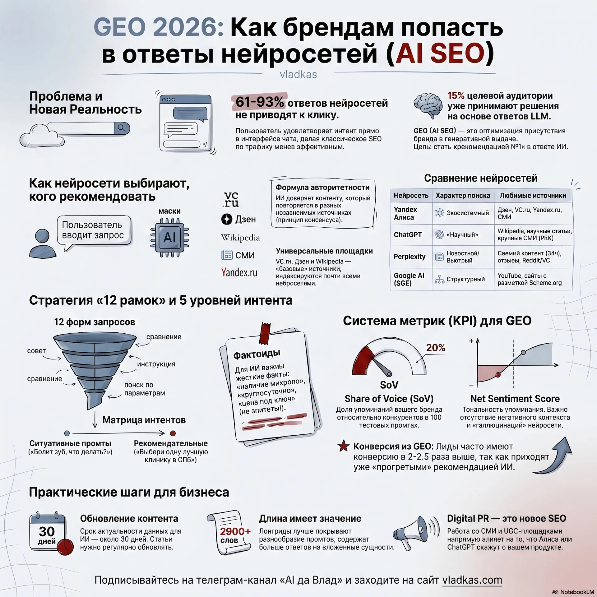GEO 2026: Продвижение в нейросетях